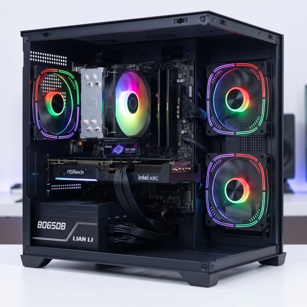 Ryzen 5 5500 - ARC A750